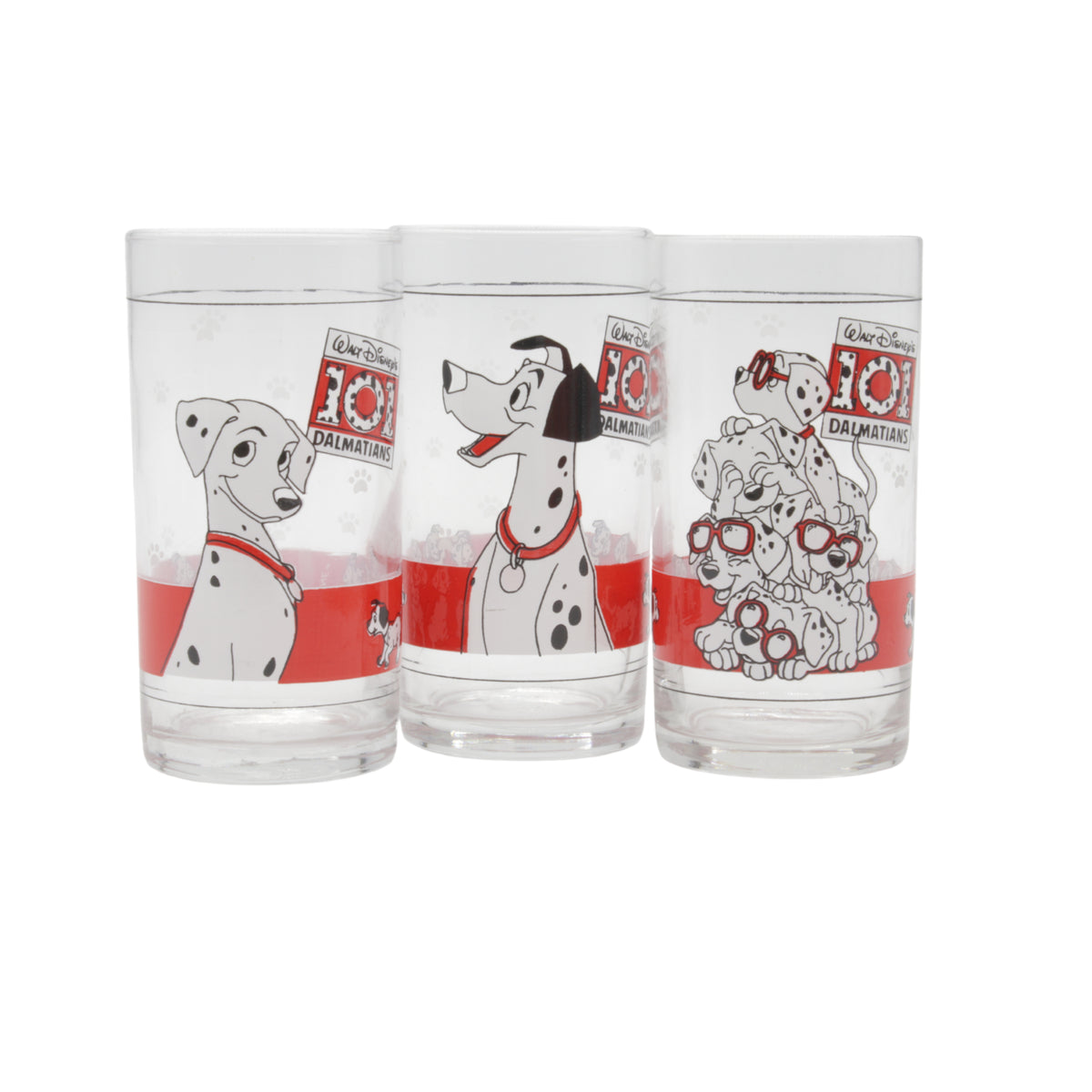 101 Dalmatian Glass Set 3 Pack - CharacterBox