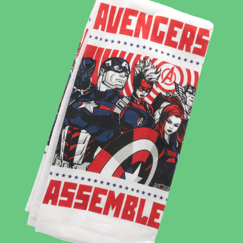 Marvel Avengers Assemble Tea Towel - CharacterBox