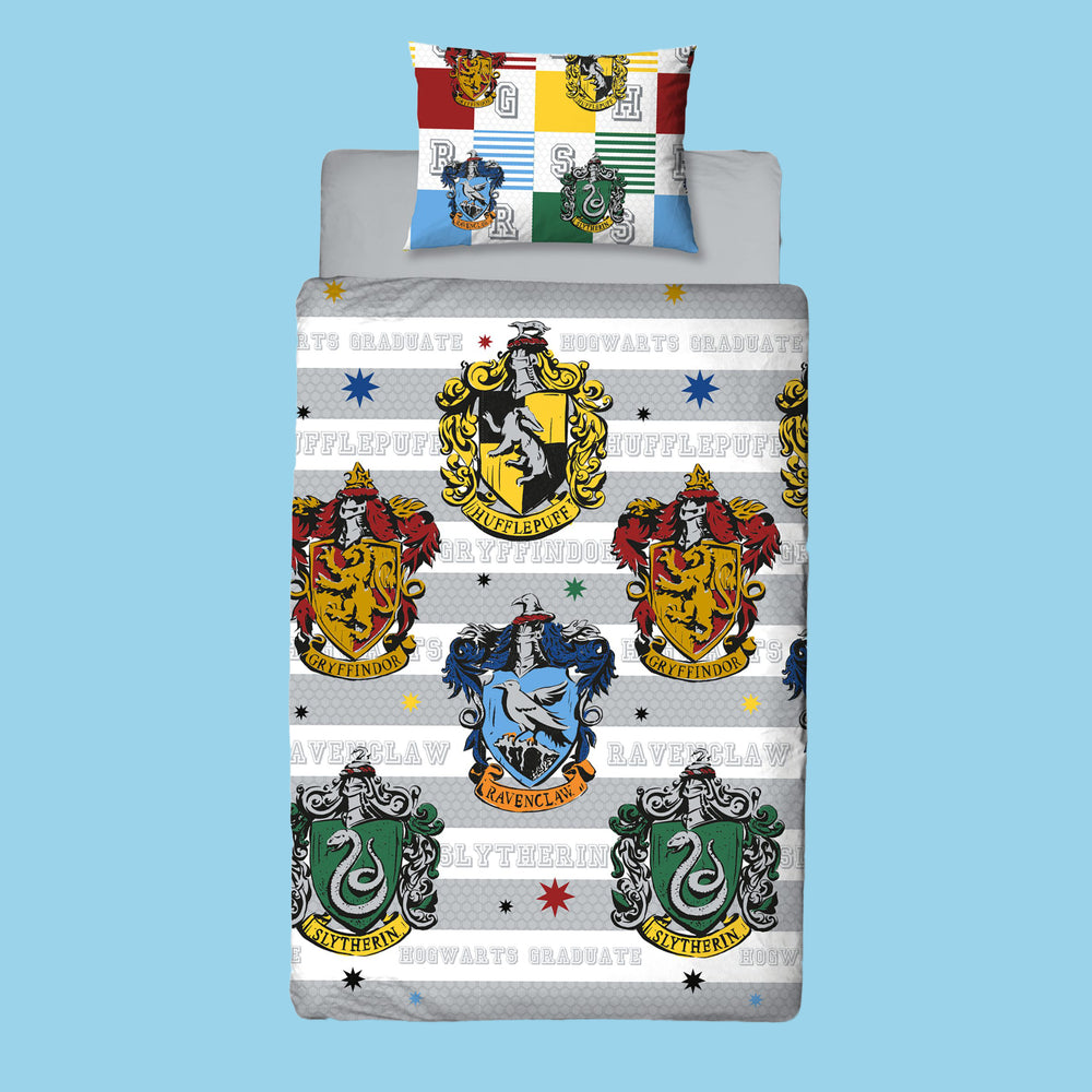 Harry Potter Quarters Single Duvet Cover Set - CharacterBox