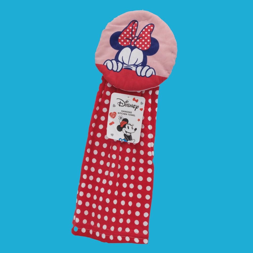 Disney Minnie Mouse Hanging Tea Towel - CharacterBox